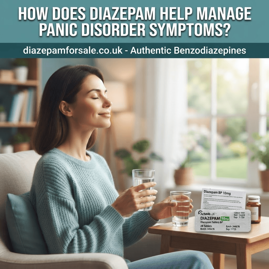 How Does Diazepam Help Manage Panic Disorder Symptoms?